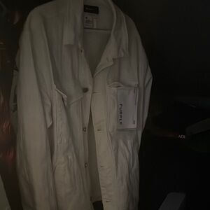 Purple Brand White Jacket